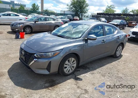 2024 Nissan Sentra S Xtronic Cvt from USA, damaged, VIN 3N1AB8BV1RY219612